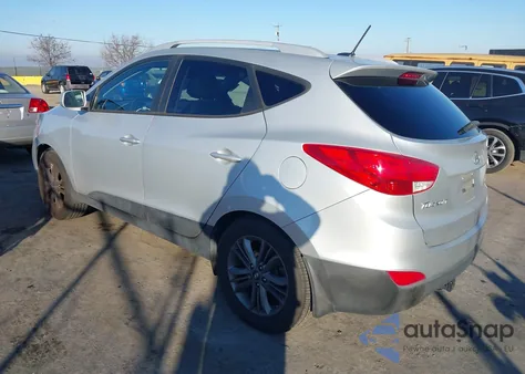 2014 Hyundai Tucson Se z USA, uszkodzony, nr VIN KM8JUCAG0EU916565